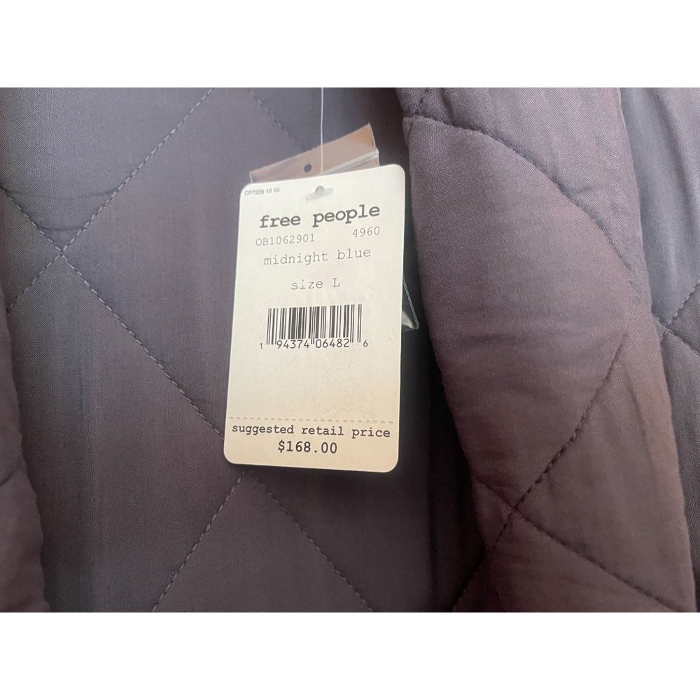 FREE PEOPLE Happy Day Dreamer Quilted Jacket Coat NEW!!! - Picture 9 of 12